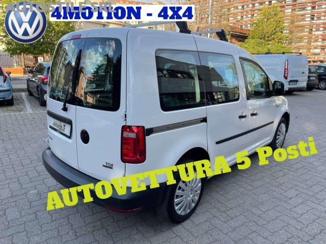 VOLKSWAGEN CADDY 2.0 TDI 122CV 4Motion (4X4)  *AUTOVETTURA 5 Posti