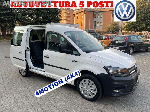 VOLKSWAGEN CADDY 2.0 TDI 122CV 4Motion (4X4)  *AUTOVETTURA 5 Posti