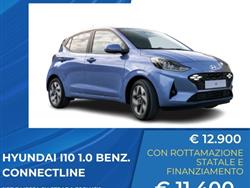 HYUNDAI I10 NUOVA I10 CONNECTLINE 1.0 BENZINA