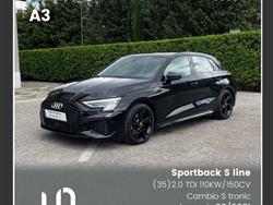 AUDI A3 SPORTBACK Sportback (35) 2.0 TDI S tronic S line 110KW/150CV