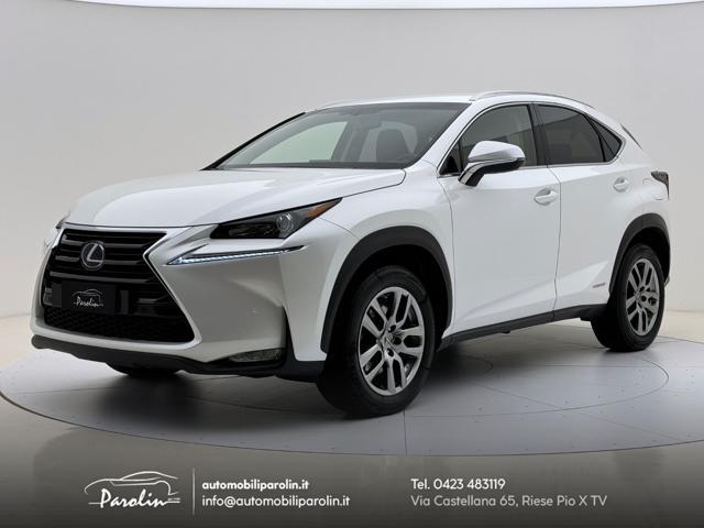 LEXUS NX Hybrid 4WD Executive Bianco perla-Navi-Sensori-ACC