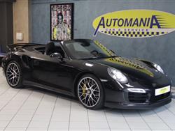 PORSCHE 911 3.8 Turbo S Cabriolet 911 560CV Tag.Uff.+Garanzia