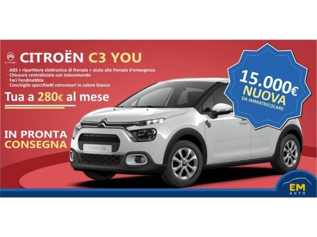 CITROEN C3 1.2 puretech You! s&s 83cv