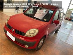 RENAULT KANGOO 1.6 16V 5p. Confort GPL 1prop tutti i tagliandi