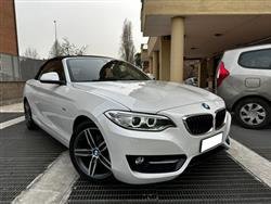 BMW SERIE 2 d Cabrio Sport **Sconto Ecobonus**