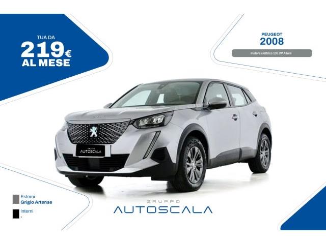 PEUGEOT e-208 motore elettrico 136 CV 5 porte Allure Pack