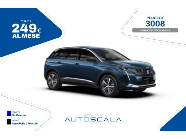 PEUGEOT 3008 1.5 BlueHDi 130CV S&S EAT8 Allure Pack