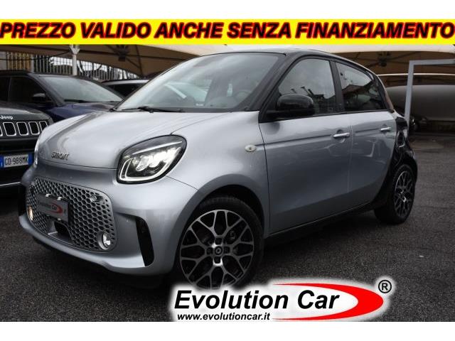 SMART EQ FORFOUR EQ PRIME CARICATORE FAST 22KW *LED*PELLE*TETTO*CAM