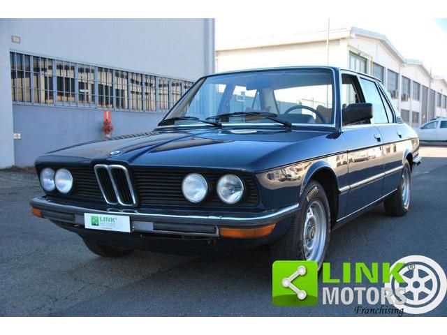 BMW SERIE 5 Serie 5 (E12) 1980 - TARGHE NERE