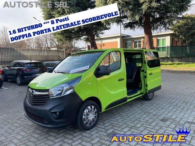 OPEL VIVARO 1.6 CDTI 125CV ** 8 POSTI  *2 PORTE LATERALI