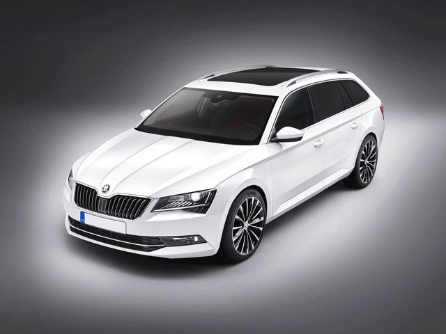 SKODA SUPERB 2.0 TDI DSG Wagon Style PELLE 18"