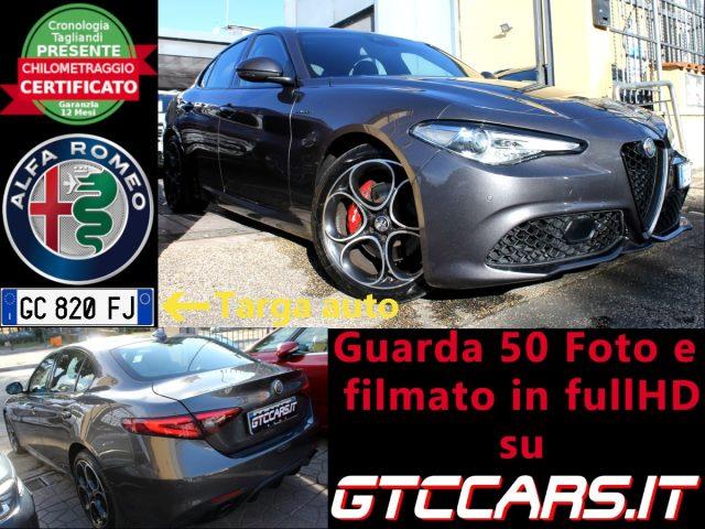 ALFA ROMEO GIULIA Veloce Q4 210cv F1 Pelle Cam UNIPRO IVA DEDUCIBILE