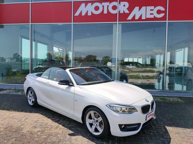 BMW Serie 2 d 190cv Cabrio Sport Automatica, Pelle rossa, Navi