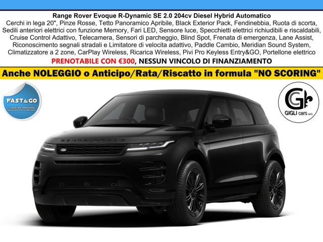 LAND ROVER Range Rover Evoque R-Dynamic SE Tetto Navi C.20 BlackPack NEW MODEL R RDynamic