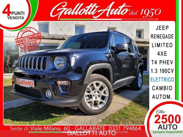 JEEP RENEGADE 4XE Renegade 1.3 T4 190CV PHEV 4xe AT6 Limited