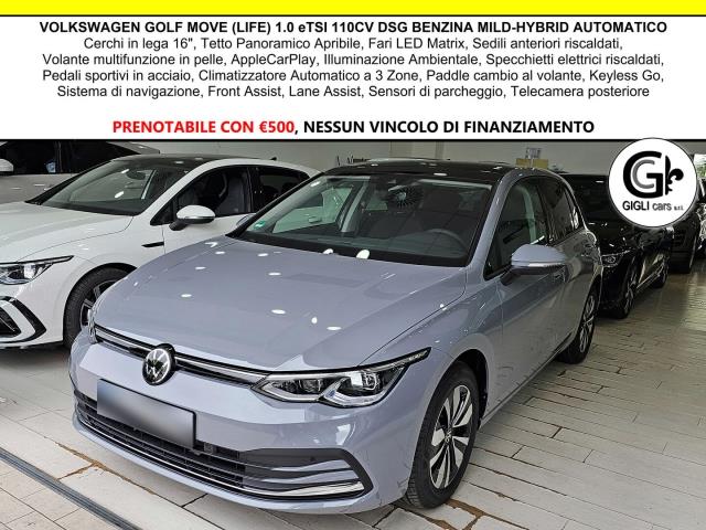 VOLKSWAGEN Golf ETSI MOVE LIFE C.16 Tetto Nav Led Matrix Clima3Zone