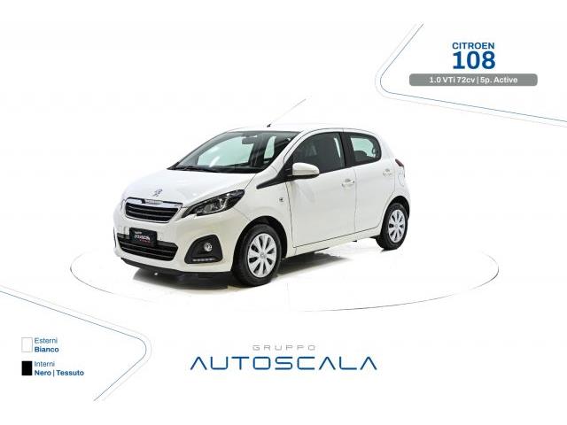 PEUGEOT 108 1.0 VTi 72 CV 5 porte Active