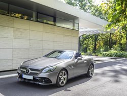 MERCEDES CLASSE SLC SLK 180 Sport AUTOM-PELLE-NAVI-PDC-RETROC-GOMMATA