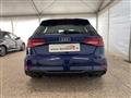 AUDI A3 SPORTBACK SPB 2.0 TFSI quattro S tronic