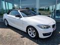 BMW Serie 2 d 190cv Cabrio Sport Automatica, Pelle rossa, Navi