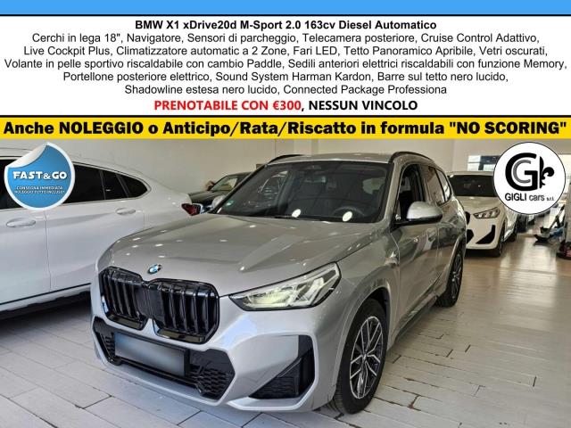 BMW X1 20d xDrive MSport Tetto Navi C.18" Cam M-Sport Nav