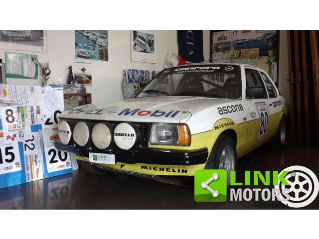 OPEL ASCONA B 1900 anno 1981con passato storico documentato