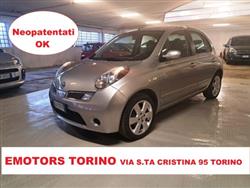 NISSAN MICRA 1.2 16V 5 porte n-tec **Neopatentati OK**