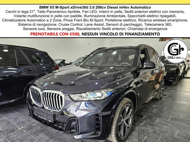 BMW X5 30d xDrive M-Sport NEW MODEL C21 Tetto Navi cam