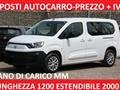FIAT DOBLÒ 1.5 BlueHdi 100CV Crew Cab COMBI 5 POSTI AUTOCARRO