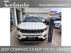 JEEP COMPASS 2.0 Multijet II 170 CV aut. 4WD Limited