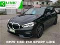 BMW SERIE 1 d 5p. Sport NAVI/LED/HEAD-UP/VETRI/17" TagliandBMW